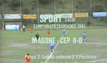 Calcio: Masone – CEP