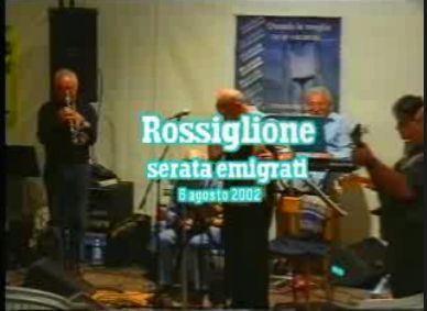 Serata Emigrati a Rossiglione