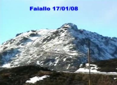 Il Faiallo sotto la neve