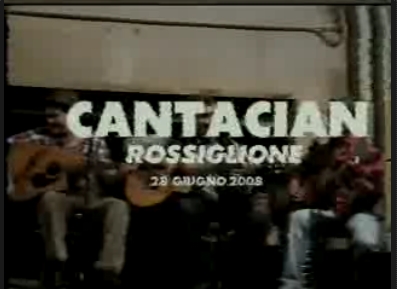 Cantacian 2008 a Rossiglione