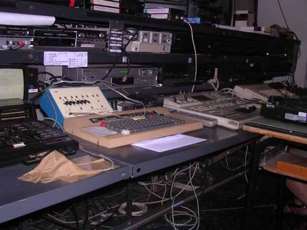 Lo studio di TeleMasone - 2004