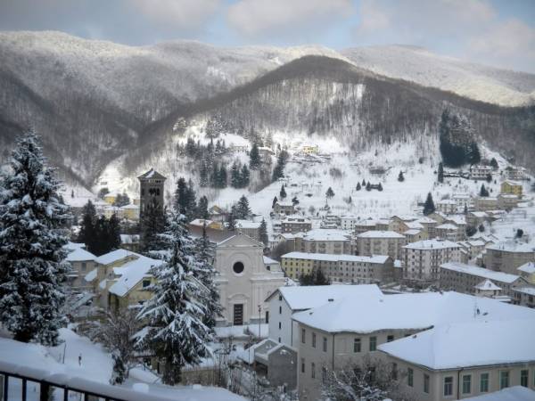 Masone dopo la nevicata