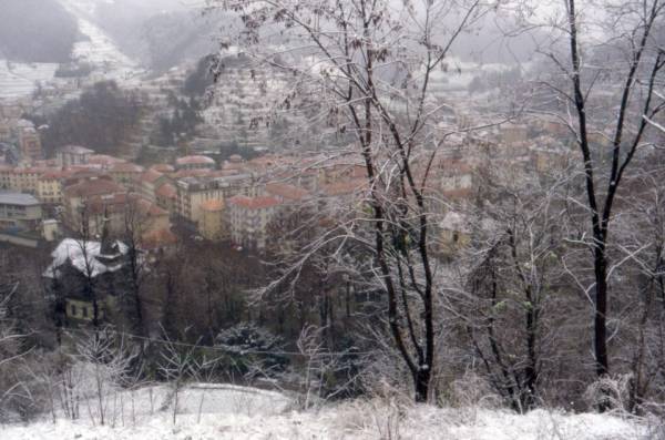 Neve a Villa Bagnara - Foto di Gianni Ottonello