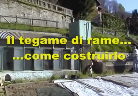 Il tegame di rame… come costruirlo