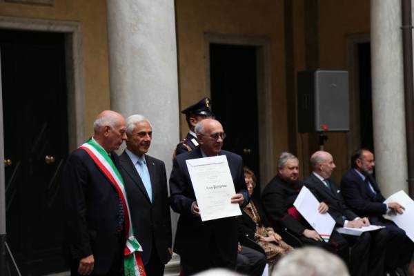 Luigi Pastorino (Cantaragnin) Cavaliere Ordine al Merito della Repubblica