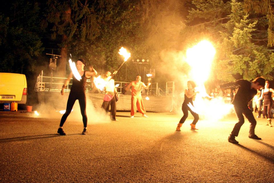 Notte di fuoco alla Festa della CRI