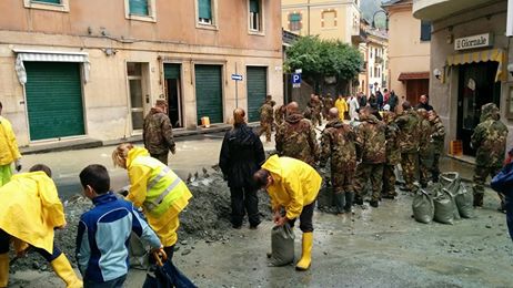 Alluvione a Rossiglione, frane tra Campo Ligure e Rossiglione