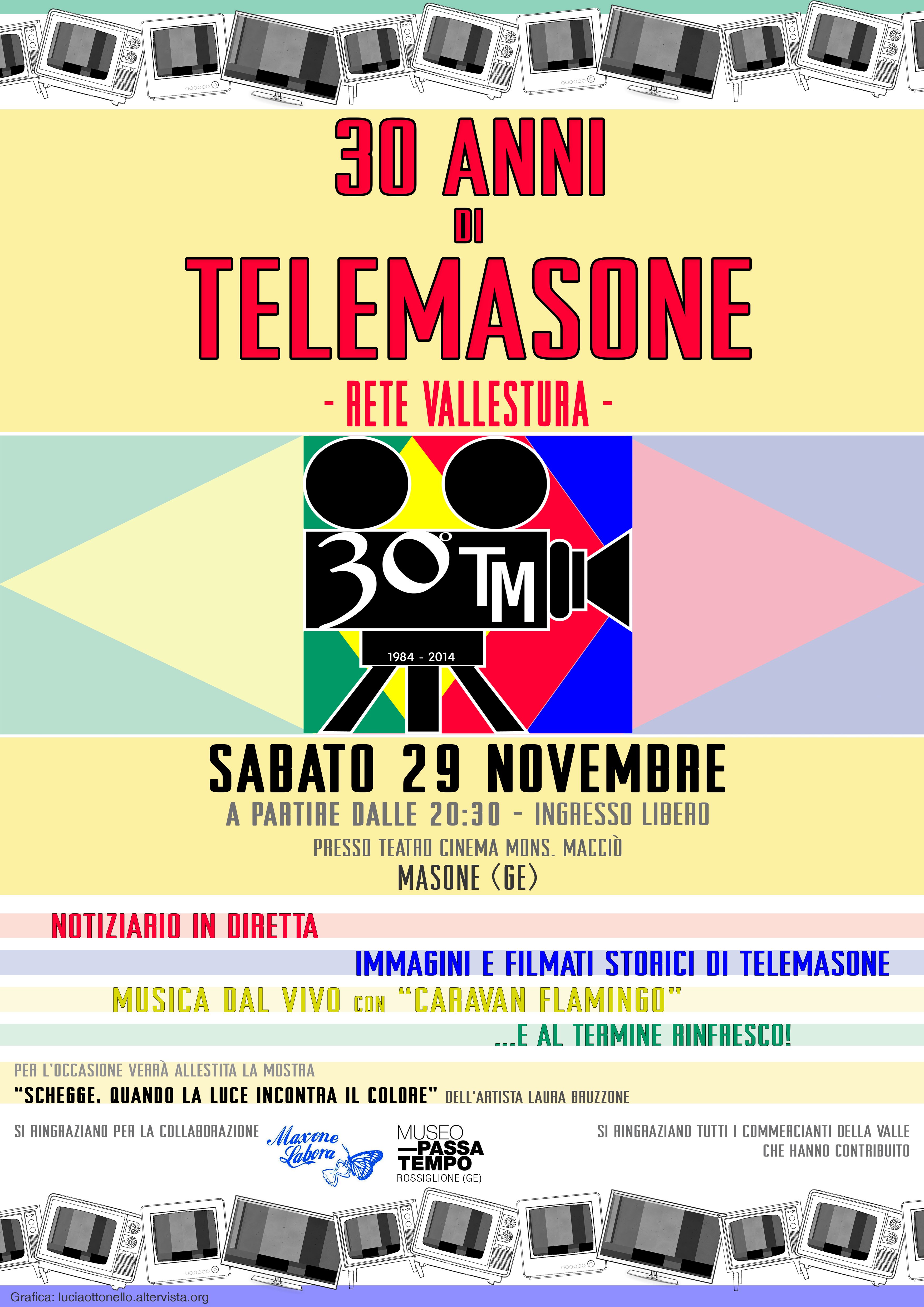 30° Anniversario di TeleMasone ValleStura