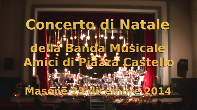 Concerto di Natale della Banda di Masone