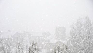 Nevicata in Valle Stura