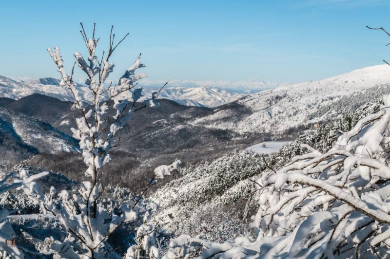 Neve a Campo ligure - Foto di Gianni Oliveri