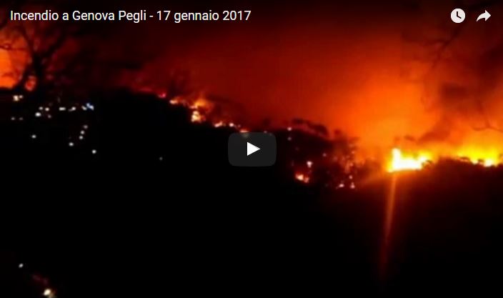 Notte di paura a Genova