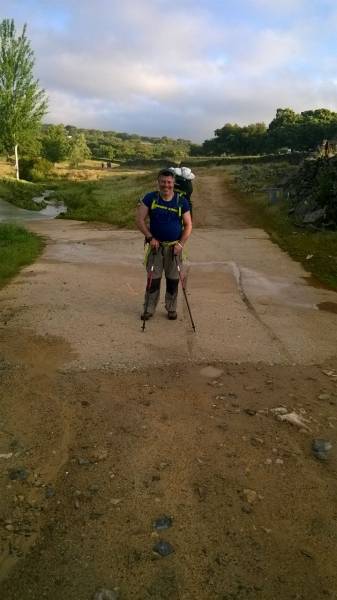 Il camminatore campese Antonio Perrone e il Cammino di Santiago di Compostela