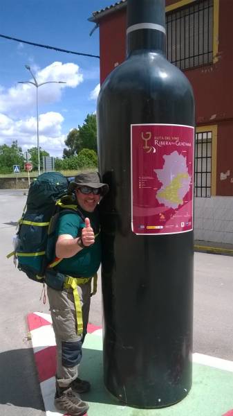 Il camminatore campese Antonio Perrone e il Cammino di Santiago di Compostela