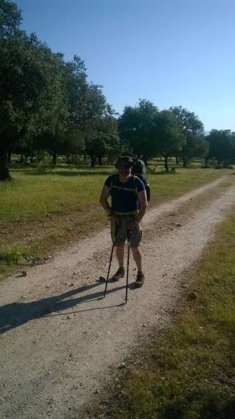 Antonio Perrone al Cammino di Santiago - 31 maggio 2017