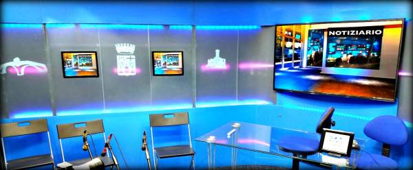 Il nuovo studio di TeleMasone - 2017