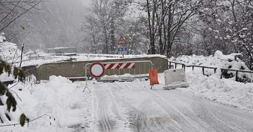 Novità per la frana al Gnocchetto