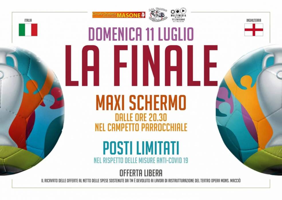 La Finale su Maxischermo