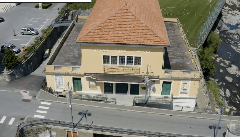 Lavori al Cinema Teatro di Masone