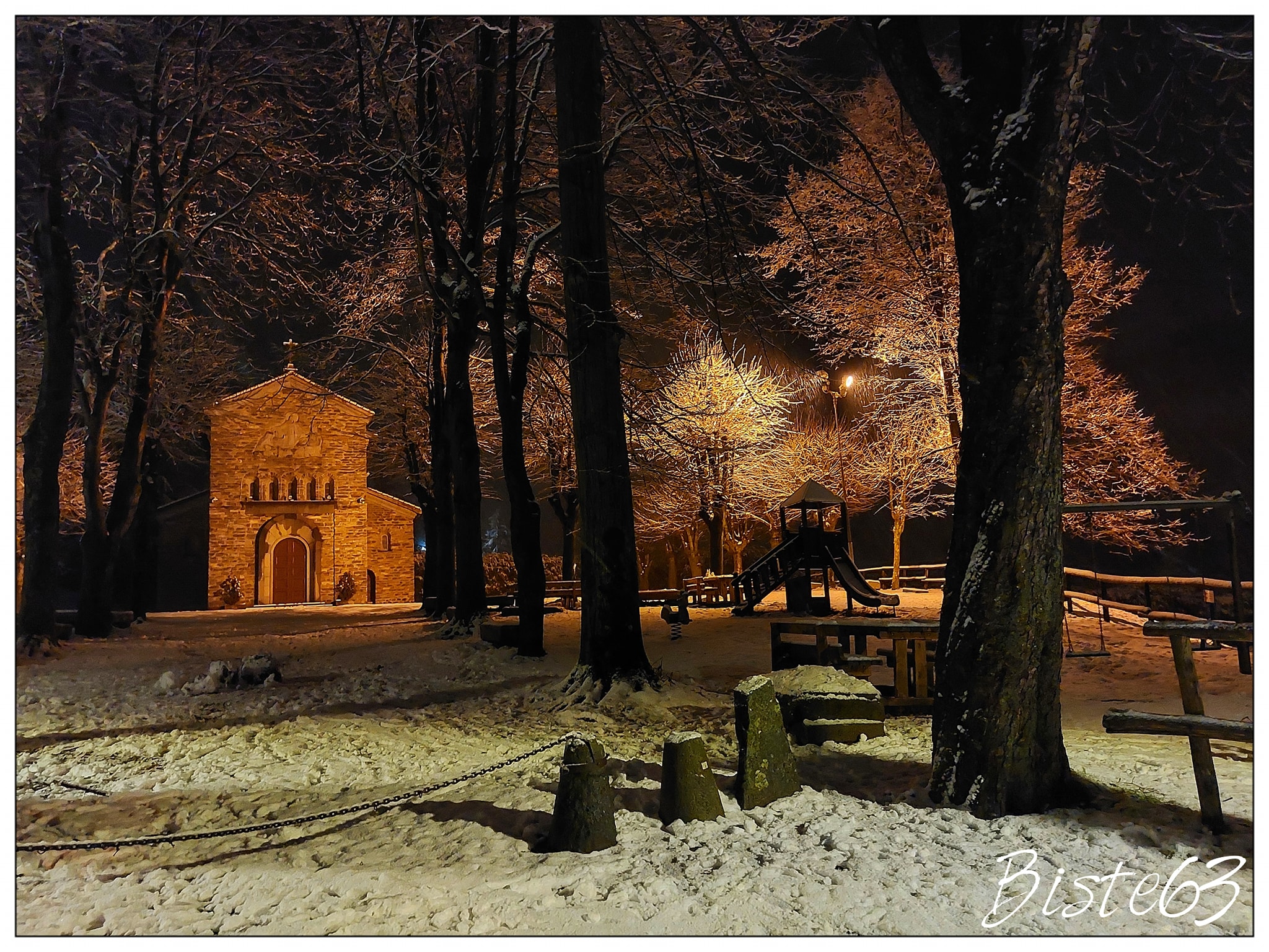 Nevicata in Valle Stura