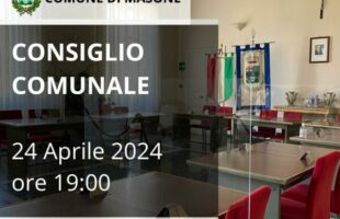Consiglio comunale a Masone – 24 aprile 2024